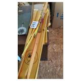 Sears recurve bow and wooden arrows