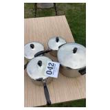 Faberware aluminum club dishware