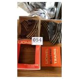 Lionel switches and crossover track