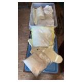 Baby clothes, towels, blankets, and bedding