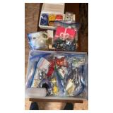 Costume, jewelry, bracelets, necklaces, etc. tub