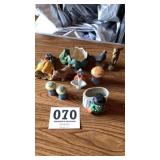 Vintage knickknacks some marked made in Japan