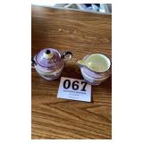 Frankfelter china sugar and creamer