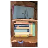 Book lot with Rand McNally world Atlas