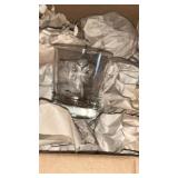 Whiskey, glasses set of 12 mid-century modern