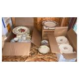 Serving dishes and household lot