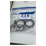 Costume, jewelry, silver bracelets