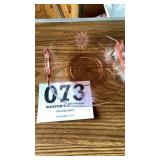 Pink depression dish