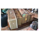 Vintage luggage lot