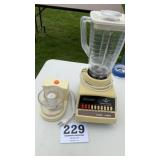 Blender and food chopper