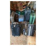 Vintage luggage lot  Eight pieces