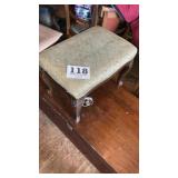Vintage foot stool
