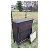 Vintage dresser with mirror