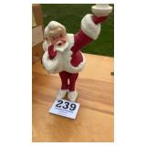 Santa candle holder