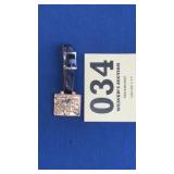 Adams Road machinery watch fob