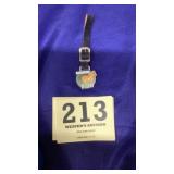 Belgian draft horse watch fob