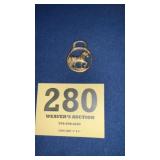 Horse watch fob no band
