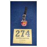 Belgian horse watch fob