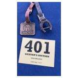 Wacker and horseshoe watch Fobs