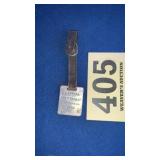 MD Cowley personalized watch fob El Dorado,