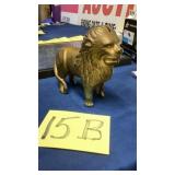 Cast Iron Lion Still Bank