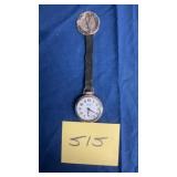 Watch FOB Westclox Scotty pocket watch with