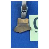 International Harvester bulldozer watch fob