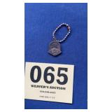 Caterpillar diesel engine keychain