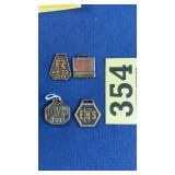 Miscellaneous high school watch fobs