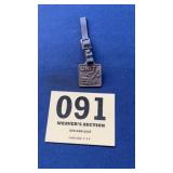 Unit crane and shovel company watch fob