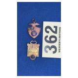 American Legion watch fobs