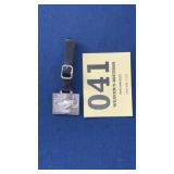 Blaw Knox asphalt paver watch fob