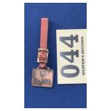 Ingersoll rand rock driller vintage watch fob