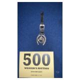 Horse and horseshoe watch fob