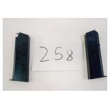 2 COLT 1911 45 AUTO MAGAZINES