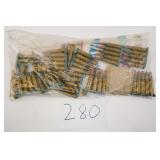 VINTAGE 308 ROUNDS ON STRIPPER CLIPS