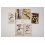 VINTAGE RUGER MAGAZINES AND GUN MANUALS