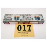 STERLING 9MM LUGER FMJ 115 GR 2 BOXES(100 RNDS)