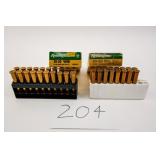 VINTAGE 30-30 WINCHESTER AMMO PARTIAL BOXES