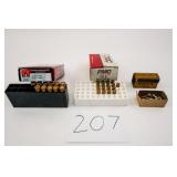 PARTIAL AMMO BOXES 22LR, 32 ACP, 22-250