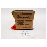 BROWNING 9MM LUGER 115GR FMJ 1 CASE(1000 ROUNDS)