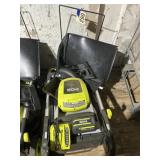 Ryobi motor with 40 V six amp and charger