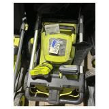 Ryobi mower 40 V with charger and battery