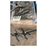 Laboratory stand, and stand holders