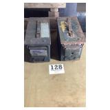 Two ammo boxes