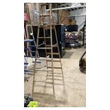8 foot wooden step ladder