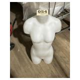 Blow mold style female body forms ï¿½ lot of four