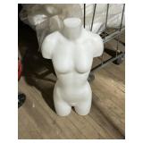 Blowmold style female, body forms lot of four