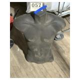 Male body form torso
