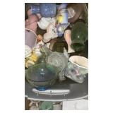Aces planners, dishes, blue glass bowl and more